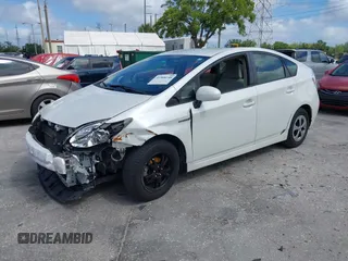 2012 Toyota Prius One with VIN JTDKN3DU1C1560505, listed as a IAAI auction lot 41908240 with 133,188 mi miles and . Bid and sale history available at DreamBid. Image 17.