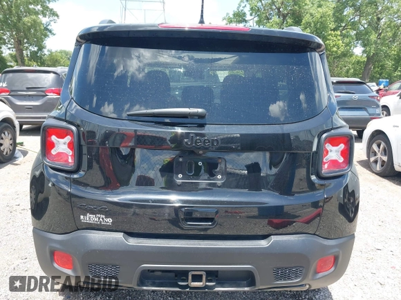 2018 Jeep Renegade Latitude with VIN ZACCJBBB2JPH59443, listed as a IAAI auction lot 42555557 with 66,689 mi miles and . Bid and sale history available at DreamBid. Image 16.