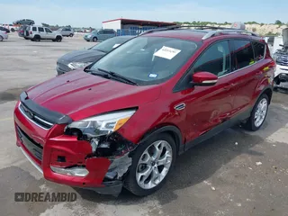 2013 Ford Escape Titanium with VIN 1FMCU0J98DUC93235, listed as a IAAI auction lot 42253289 with 107,030 mi miles and . Bid and sale history available at DreamBid. Image 19.