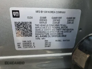 2024 Buick Encore GX Sport Touring z VIN KL4AMESL5RB161968, wystawiony jako Copart lot #59339945 z przebiegiem Nie podano mil oraz Szkoda całkowita • Salvage title. Historia ofert i sprzedaży dostępna na DreamBid. Obrazek 14.