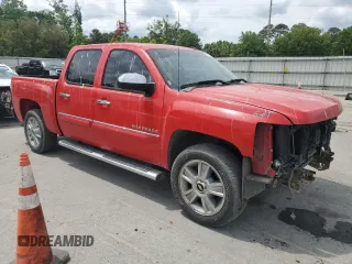 2013 Chevrolet Silverado 1500 LT with VIN 3GCPCSE05DG139679, listed as a Copart auction lot 54128255 with 108,186 mi miles and Salvage Title. Bid and sale history available at DreamBid. Image 4.