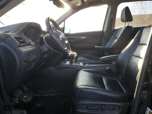 2017 Honda Pilot EX-L with VIN 5FNYF6H53HB047086, listed as a Copart auction lot 46615165 with 114,663 mi miles and Salvage Title. Bid and sale history available at DreamBid. Image 7.