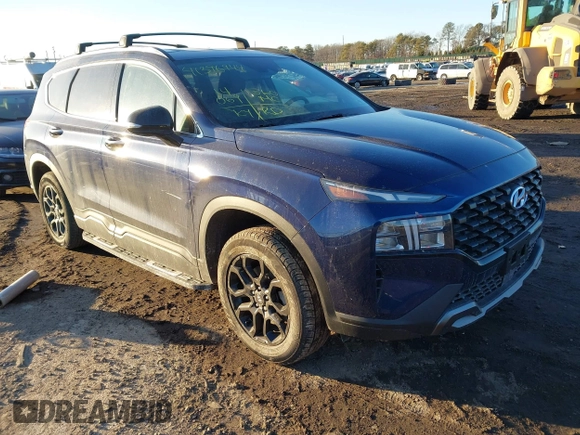 2022 Hyundai Santa Fe XRT with VIN 5NMS6DAJ4NH445547, listed as a IAAI auction lot 41396944 with 14,069 mi miles. Bid and sale history available at carsss.com. Image 1.