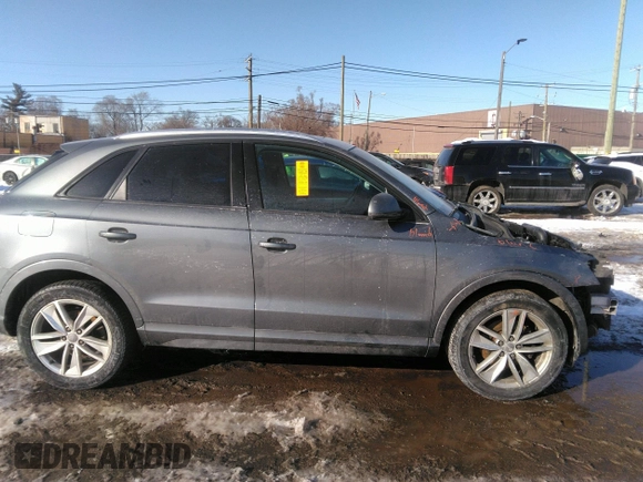 2017 Audi Q3 Premium with VIN WA1ECCFSXHR014173, listed as a IAAI auction lot 41637591 with 165,508 mi miles. Bid and sale history available at carsss.com. Image 13.