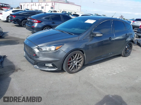 2017 Ford Focus ST with VIN 1FADP3L93HL348951, listed as a IAAI auction lot 41909521 with 88,158 mi miles and . Bid and sale history available at carsss.com. Image 18.