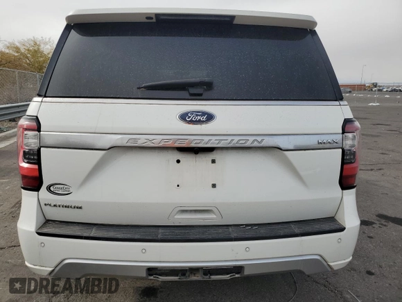 2020 Ford Expedition Max Platinum with VIN 1FMJK1MT5LEA06551, listed as a Copart auction lot 42459445 with 99,637 mi miles and Salvage title. Bid and sale history available at DreamBid. Image 6.