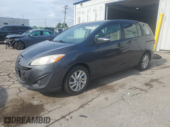 2013 Mazda 5 Sport z VIN JM1CW2BL5D0153445, wystawiony jako Copart lot #60922255 z przebiegiem 204 965 mil mil oraz Czysty tytuł • Clean title. Historia ofert i sprzedaży dostępna na DreamBid. Obrazek 1.