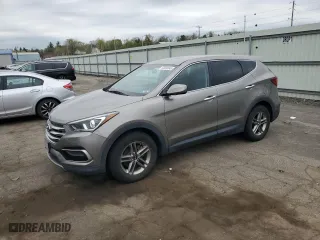 2017 Hyundai Santa Fe Sport 2.4L with VIN 5XYZTDLB1HG418494, listed as a Copart auction lot 53933345 with 120,282 mi miles and Salvage Title. Bid and sale history available at carsss.com. Image 1.