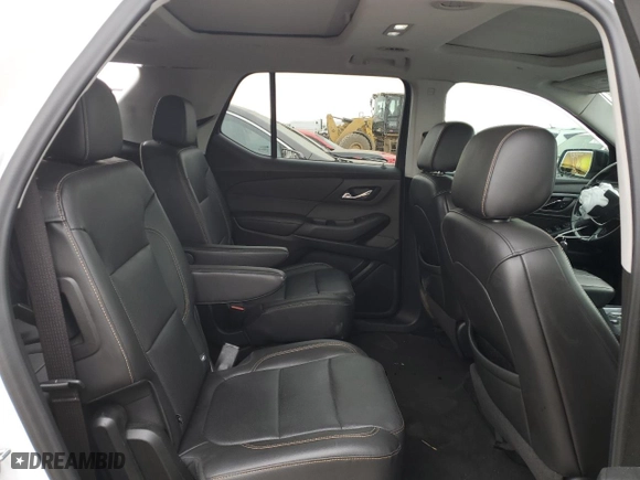 2021 Chevrolet Traverse Premier with VIN 1GNEVKKW1MJ117873, listed as a Copart auction lot 48254365 with 78,634 mi miles and Non Repairable. Bid and sale history available at carsss.com. Image 12.