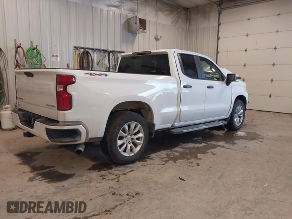 2019 Chevrolet Silverado 1500 Custom with VIN 1GCRYBEH2KZ411456, listed as a IAAI auction lot 41298577 with 75,731 mi miles and . Bid and sale history available at DreamBid. Image 4.