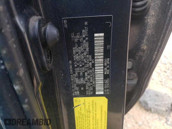 2006 Lexus RX 400h z VIN JTJHW31U160002494, wystawiony jako Copart lot #69277484 z przebiegiem Nie podano mil oraz Czysty tytuł • Clean title. Historia ofert i sprzedaży dostępna na DreamBid. Obrazek 13.