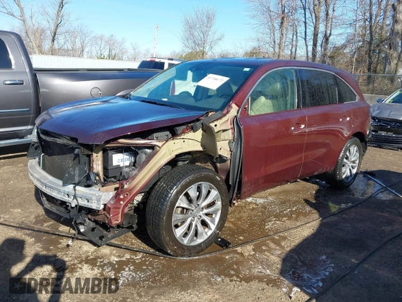 2014 Acura MDX Technology with VIN 5FRYD3H47EB004439, listed as a IAAI auction lot 41738172 with 169,946 mi miles and . Bid and sale history available at DreamBid. Image 18.