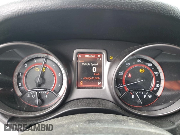 2015 Dodge Journey Crossroad with VIN 3C4PDCGB3FT755215, listed as a Copart auction lot 51896735 with 159,342 mi miles and Salvage Title. Bid and sale history available at DreamBid. Image 9.