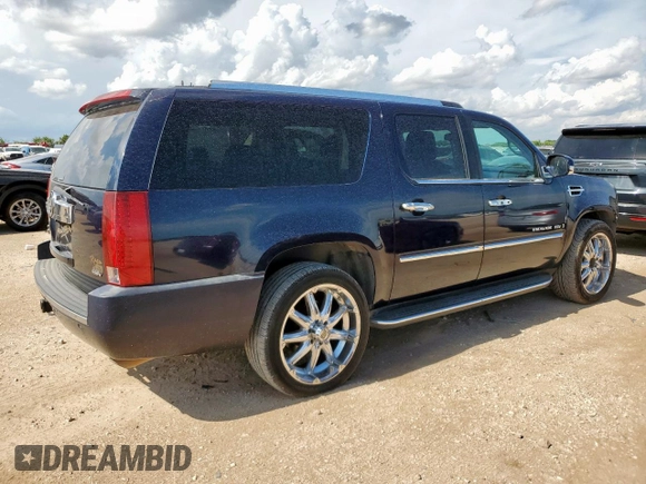 2007 Cadillac Escalade ESV with VIN 1GYFK66857R189183, listed as a Copart auction lot 62480355 with 101,024 mi miles and Clean title. Bid and sale history available at DreamBid. Image 3.