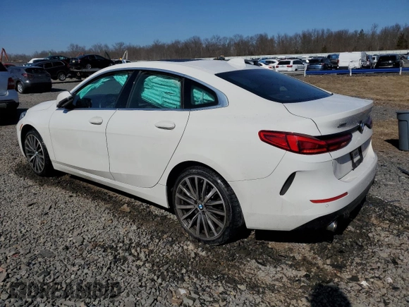 2021 BMW 2 Series 228i xDrive with VIN WBA73AK04M7G38578, listed as a Copart auction lot 48607725 with 48,963 mi miles and Salvage title. Bid and sale history available at DreamBid. Image 2.
