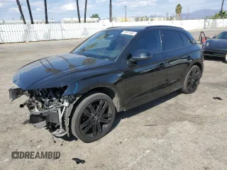 2018 Audi SQ5 Premium Plus with VIN WA1A4AFY8J2144911, listed as a Copart auction lot 70267464 with 55,381 mi miles and Salvage Title. Bid and sale history available at DreamBid. Image 1.