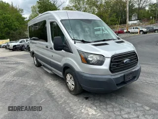 2015 Ford Transit Passenger XL with VIN 1FBAX2CM0FKA41966, listed as a Copart auction lot 56363935 with 164,365 mi miles and Clean Title. Bid and sale history available at DreamBid. Image 4.