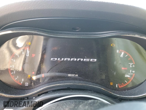2020 Dodge Durango GT with VIN 1C4RDHDG6LC431236, listed as a Copart auction lot 85582904 with 66,137 mi miles and Salvage title. Bid and sale history available at DreamBid. Image 9.