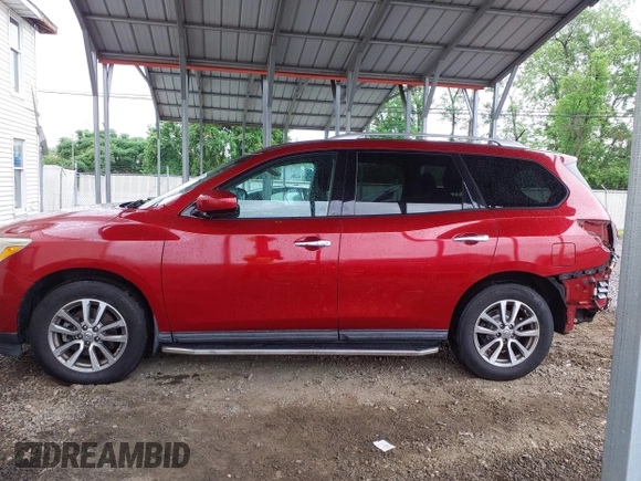 2016 Nissan Pathfinder SL with VIN 5N1AR2MM0GC605398, listed as a IAAI auction lot 42230834 with 88,163 mi miles and . Bid and sale history available at DreamBid. Image 15.
