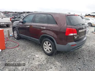 2011 Kia Sorento LX with VIN 5XYKT3A14BG083826, listed as a IAAI auction lot 41549754 with 216,831 mi miles. Bid and sale history available at carsss.com. Image 3.