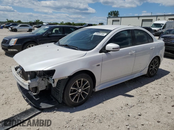 2017 Mitsubishi Lancer ES with VIN JA32U2FU3HU003223, listed as a Copart auction lot 53688184 with 98,702 mi miles and Salvage Title. Bid and sale history available at carsss.com. Image 1.