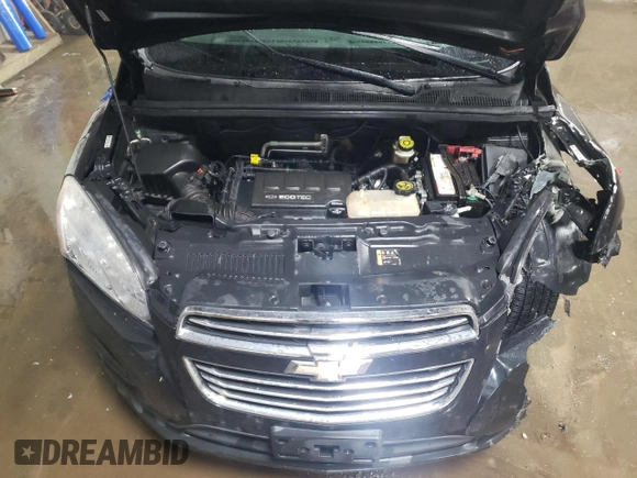 2016 Chevrolet Trax LS with VIN KL7CJNSB3GB545871, listed as a Copart auction lot 47133575 with 101,693 mi miles and Salvage Title. Bid and sale history available at carsss.com. Image 11.