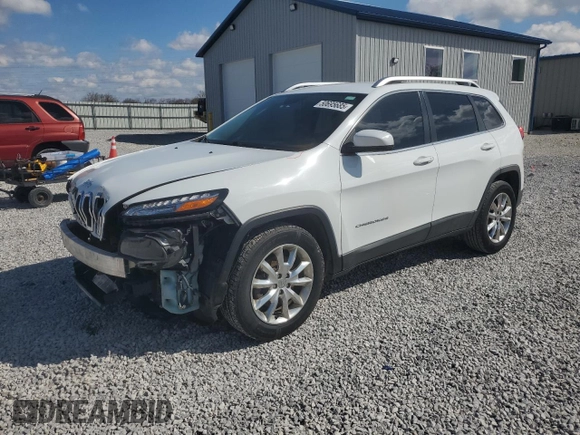 2014 Jeep Cherokee Limited with VIN 1C4PJLDS6EW217145, listed as a Copart auction lot 50695685 with 162,039 mi miles and Salvage Title. Bid and sale history available at carsss.com. Image 1.