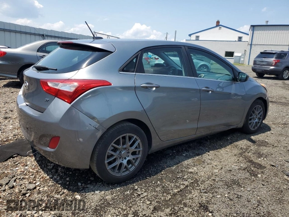 2017 Hyundai Elantra GT with VIN KMHD35LH4HU348374, listed as a Copart auction lot 63478134 with 128,792 mi miles and Clean Title. Bid and sale history available at carsss.com. Image 3.