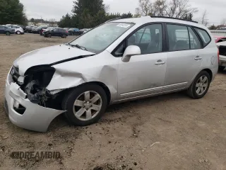 2007 Kia Rondo EX with VIN KNAFG526777112085, listed as a Copart auction lot 80942224 with 175,130 mi miles and Salvage Title. Bid and sale history available at carsss.com. Image 1.