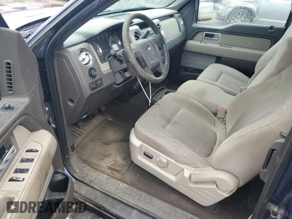 2010 Ford F-150 XL with VIN 1FTEX1C82AFA13498, listed as a Copart auction lot 59487255 with 125,410 mi miles and Salvage title. Bid and sale history available at DreamBid. Image 8.