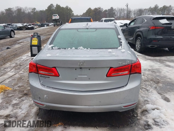 2019 Acura TLX with VIN 19UUB1F38KA009420, listed as a IAAI auction lot 41459987 with 102,336 mi miles. Bid and sale history available at carsss.com. Image 16.