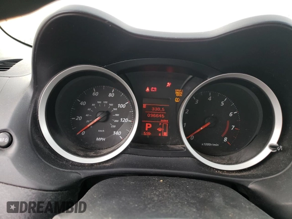 2010 Mitsubishi Lancer DE with VIN JA32U1FU6AU008903, listed as a Copart auction lot 86352974 with 96,645 mi miles and Salvage Title. Bid and sale history available at carsss.com. Image 9.