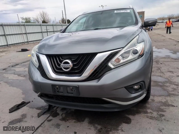 2015 Nissan Murano SL with VIN 5N1AZ2MH9FN206799, listed as a Copart auction lot 50927125 with 98,098 mi miles and Salvage Title. Bid and sale history available at carsss.com. Image 15.
