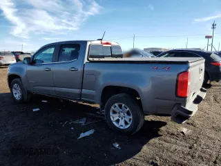 2020 Chevrolet Colorado 4WD LT with VIN 1GCGTCEN1L1102062, listed as a Copart auction lot 46089015 with 38,008 mi miles and Salvage Title. Bid and sale history available at carsss.com. Image 2.