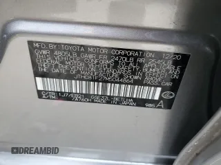 2021 Lexus IS 300 with VIN JTHC81F27M5044864, listed as a Copart auction lot 87612335 with 39,584 mi miles and Salvage title. Bid and sale history available at DreamBid. Image 12.