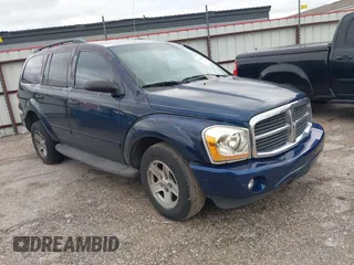 2005 Dodge Durango SLT with VIN 1D4HD48N25F598193, listed as a IAAI auction lot 41211726 with 154,771 mi miles. Bid and sale history available at carsss.com. Image 1.