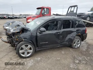 2014 Jeep Compass Limited with VIN 1C4NJDCB3ED505571, listed as a Copart auction lot 87296964 with 0 mi miles and Clean Title. Bid and sale history available at carsss.com. Image 1.
