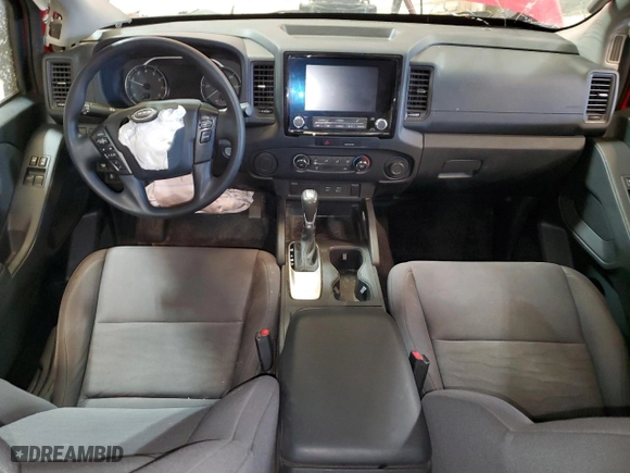 2022 Nissan Frontier S with VIN 1N6ED1CL9NN644366, listed as a Copart auction lot 52132655 with 0 mi miles and Clean Title. Bid and sale history available at carsss.com. Image 8.