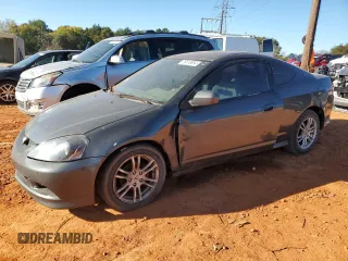 2006 Acura RSX with VIN JH4DC54856S018642, listed as a Copart auction lot 76613654 with 189,272 mi miles and Salvage Title. Bid and sale history available at carsss.com. Image 1.