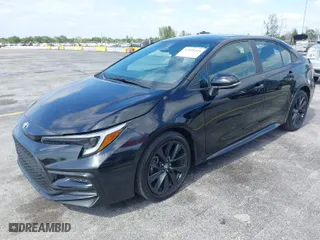 2024 Toyota Corolla SE with VIN 5YFS4MCE4RP182414, listed as a IAAI auction lot 42098426 with 5,799 mi miles. Bid and sale history available at carsss.com. Image 2.