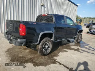 2019 Chevrolet Colorado 4WD ZR2 with VIN 1GCGTEEN1K1168301, listed as a Copart auction lot 57800275 with 78,583 mi miles and Salvage title. Bid and sale history available at DreamBid. Image 3.