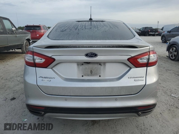 2014 Ford Fusion Titanium with VIN 3FA6P0K94ER386775, listed as a Copart auction lot 50552835 with 1,764,116 mi miles and Salvage Title. Bid and sale history available at carsss.com. Image 6.
