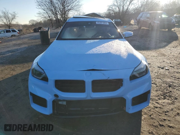 2024 BMW M2 with VIN 3MF13DM08R8D95395, listed as a Copart auction lot 85391664 with 0 mi miles and Salvage Title. Bid and sale history available at carsss.com. Image 5.