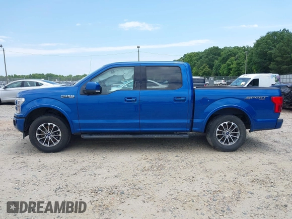 2018 Ford F-150 XL with VIN 1FTEW1EP8JKC04826, listed as a IAAI auction lot 42326753 with 223,969 mi miles and . Bid and sale history available at DreamBid. Image 14.