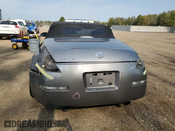 2008 Nissan 350Z Enthusiast with VIN JN1BZ36AX8M850015, listed as a Copart auction lot 75300244 with 127,278 mi miles and Clean Title. Bid and sale history available at DreamBid. Image 6.
