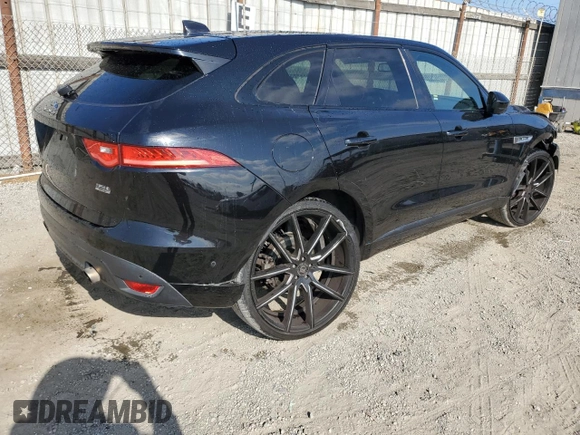 2017 Jaguar F-Pace 35t R-Sport with VIN SADCL2BV3HA060339, listed as a Copart auction lot 60102035 with 139,025 mi miles and Clean title. Bid and sale history available at DreamBid. Image 3.