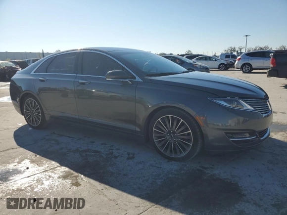 2016 Lincoln MKZ with VIN 3LN6L2JK8GR620629, listed as a Copart auction lot 46929185 with 51,075 mi miles and Salvage Title. Bid and sale history available at carsss.com. Image 4.