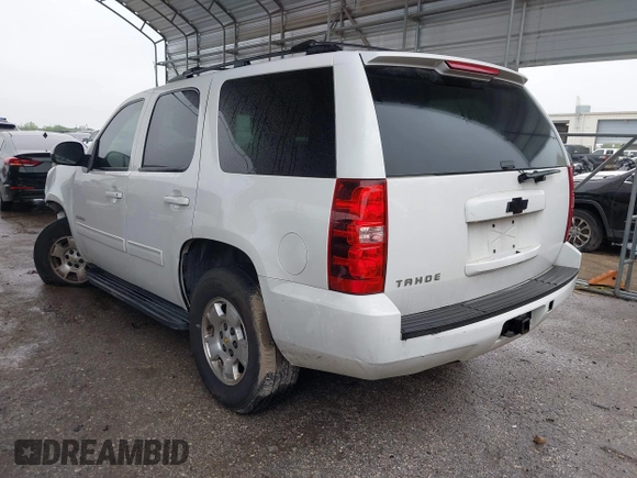 2013 Chevrolet Tahoe LS with VIN 1GNSCAE05DR276326, listed as a IAAI auction lot 41894489 with 173,183 mi miles and . Bid and sale history available at DreamBid. Image 3.