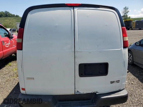 2016 Chevrolet Express Cargo с VIN 1GCWGAFF2G1182540, выставлен на аукционе Copart как лот 64557475 с пробегом Не указан миль и Списание • Salvage title. История ставок и продаж доступна на DreamBid. Изображение 6.