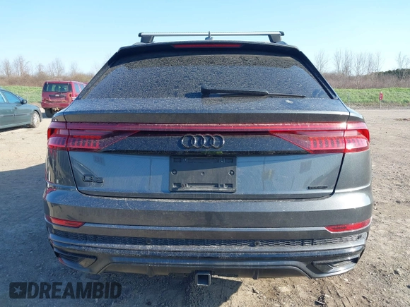 2021 Audi Q8 Premium Plus z VIN WA1EVAF14MD014781, wystawiony jako IAAI lot #42080085 z przebiegiem 53 171 mil mil oraz . Historia ofert i sprzedaży dostępna na DreamBid. Obrazek 17.